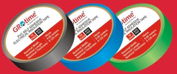 Plain PVC Insulation Tape, Color : Multicolor