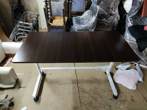 Plain Steel Office Study Table, Shape : Rectangular