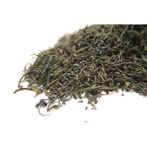 Organic Dried Green Tea Leaves, for Slimming, Packaging Type : Pouches