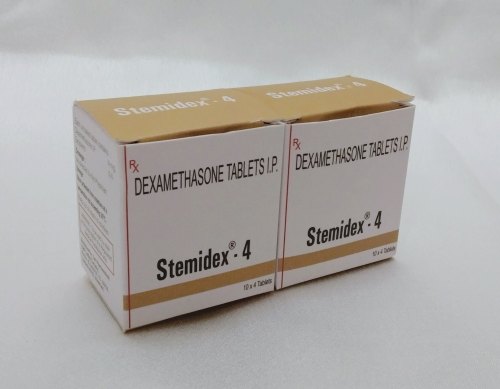 Stemidex-4 Dexamethasone Tablets, Packaging Type : Box