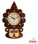 Silpika Wood Kathakali Wall Clock, for Decoration, Packaging Type : Paper Box