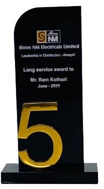 5 Years Long Service Award