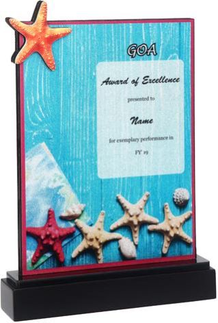 Goa Theme Plaque Trophy