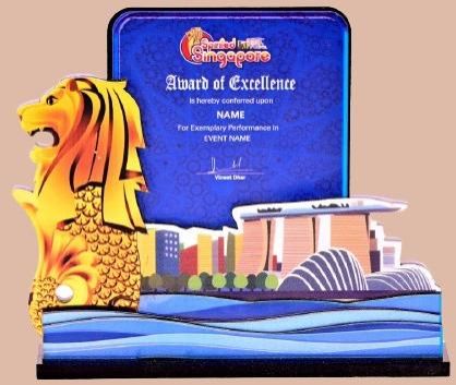 Singapore Theme Trophy