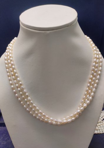 Polished Pearl Necklace, Occasion : Regular Wear