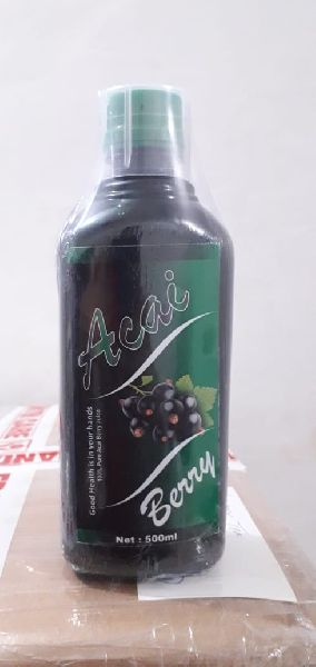 Acai Berry Juice, Certification : FSSAI Certified.