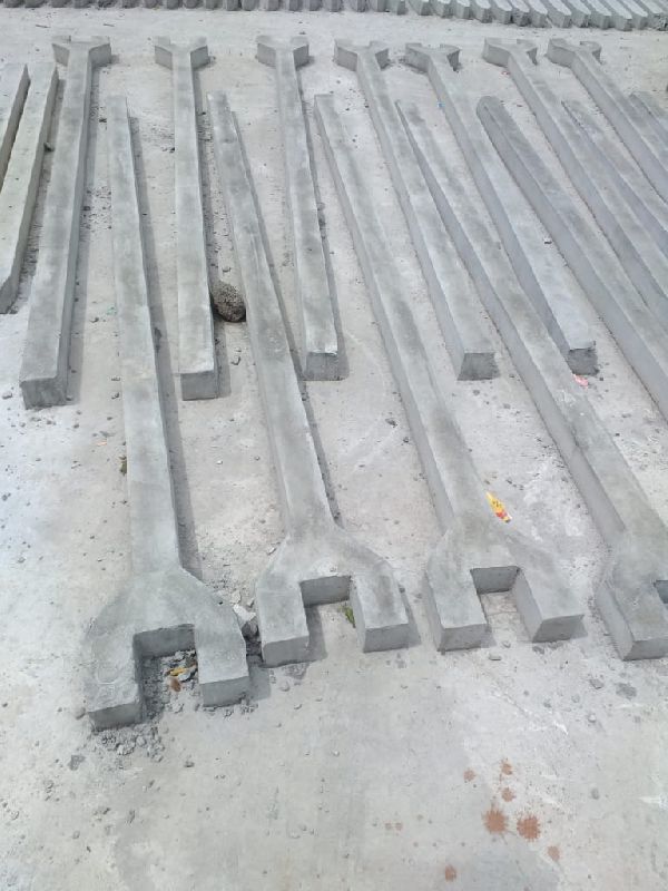 Polished RCC Y Poles, for Electric Line Use, Length : 0-5f