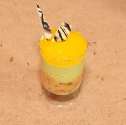 Mango Pineapple Pudding, Packaging Type : Glass