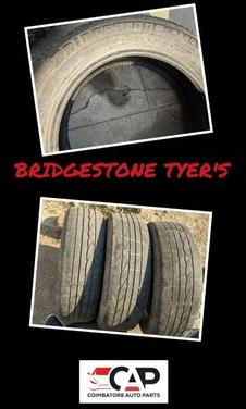 Rubber car tyre