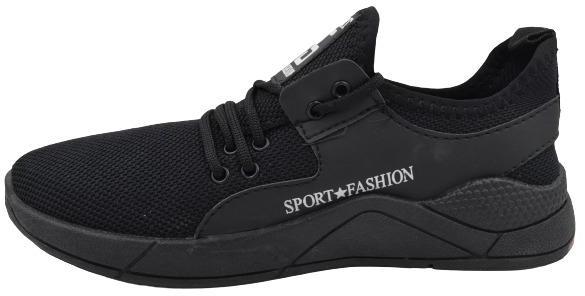 Fashion Black Sports Shoes, Gender : Male