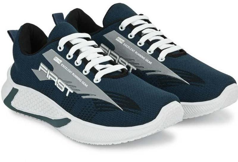 First Navy Blue Sports Shoes, Gender : Male