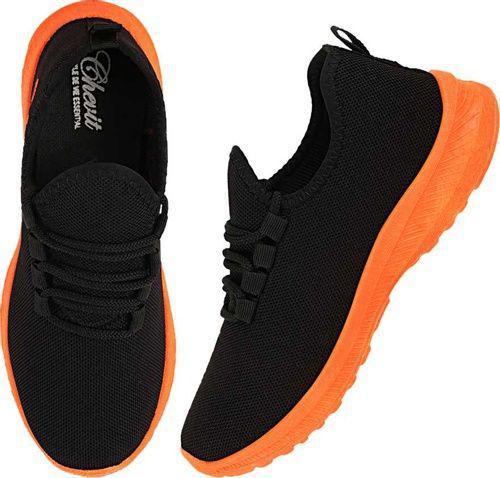 Plain Supr Orange Sports Shoes, Gender : Male