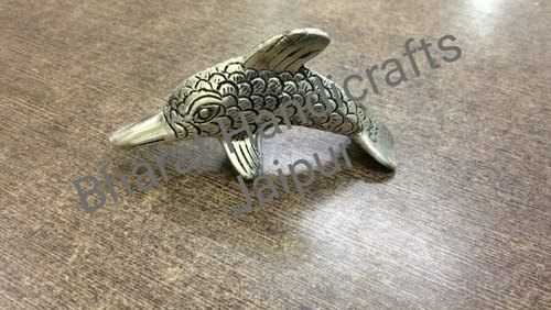 White Metal Dolphin