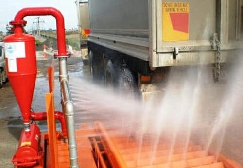 TRUCK TYRE WASH SYSTEM