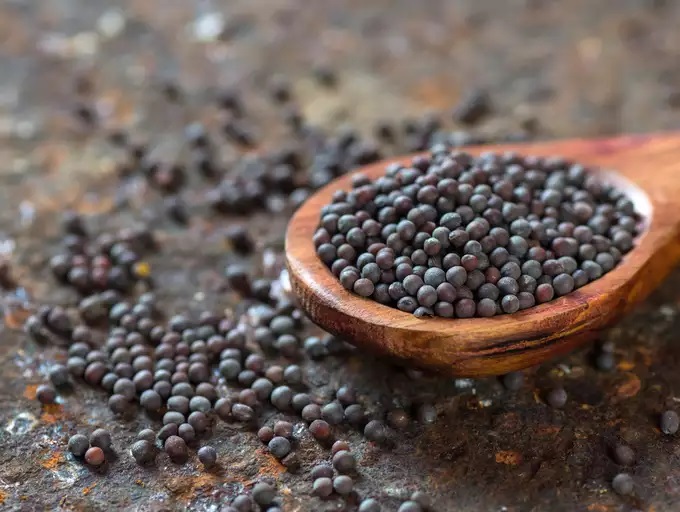 Natural black mustard seeds, for Cooking, Packaging Type : Plastic Packet