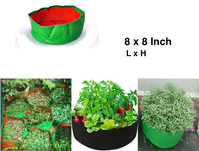 HDPE Grow Bag, Color : Green