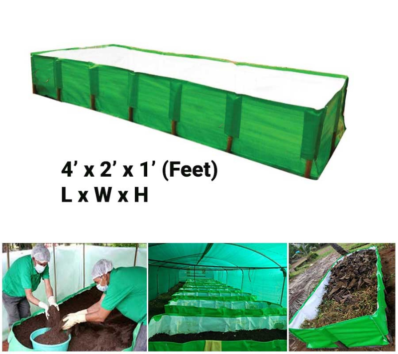 HDPE Vermicompost Bed