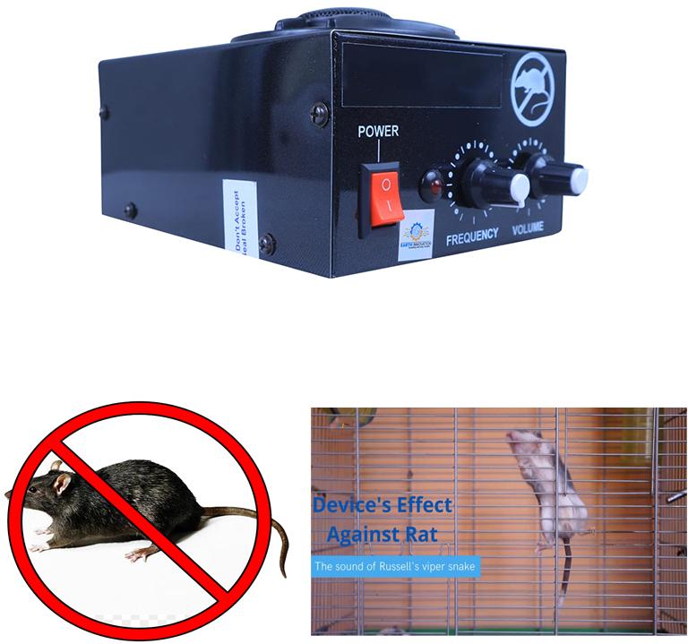 Ultrasonic Rat Repellent Device