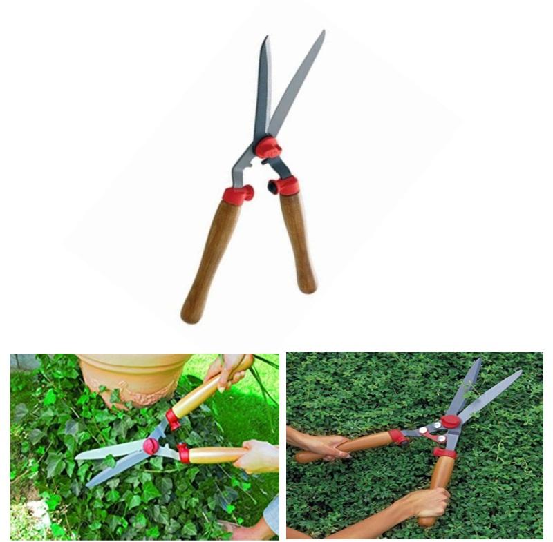 Wooden Handle Hedge Cutter