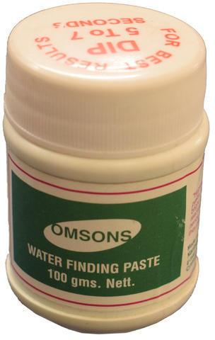 water finding paste