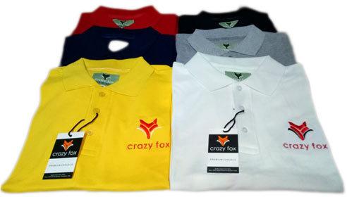 Crazy Fox Plain polo t shirt, Size : Small, Large, XL, Medium