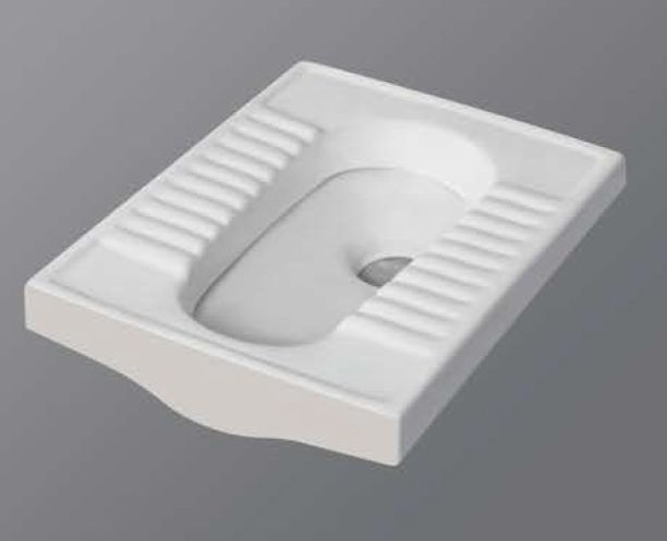 Ceramic Polished CT Toilet Pan, Color : White