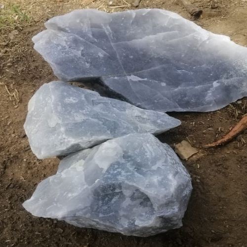 Glossy Light Grey Quartz Stone