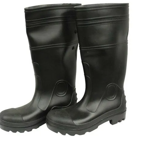 black safety gumboot at best price INR 110 / Pair from Iron Cape Sales ...