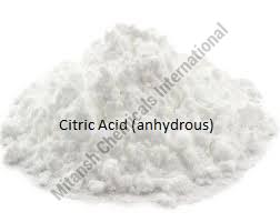 Ensign C6h8o7.h2o Powder Citric Acid Anhydrous, Cas No. : 93221 07803