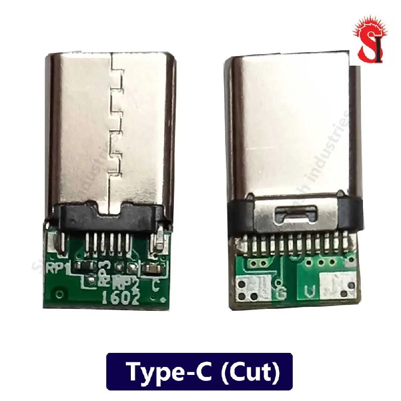 USB Type C Connector With Cut, for Electricals, Certification : CE Certified