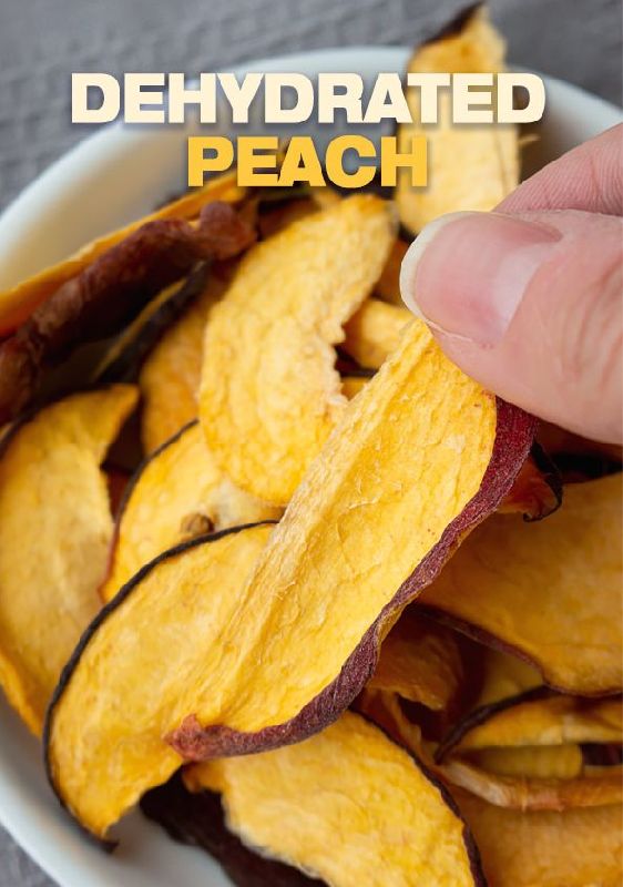 Dehydrated Peach
