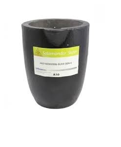 Round Polished Silicon Crucible, Color : Black