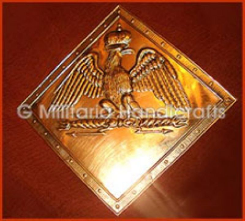 Polished Brass Shako Plate, Feature : Corrosion Resistance, High Quality