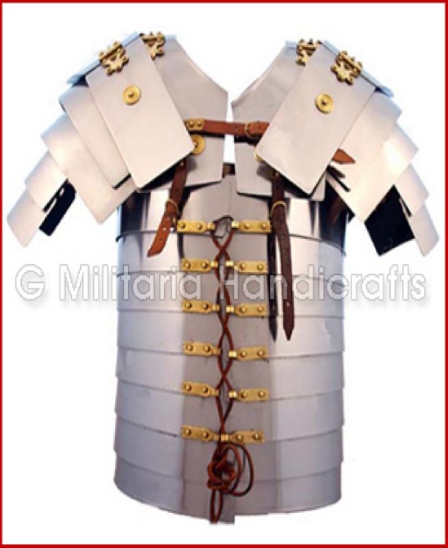 Polished Metal Roman Cuirass, for Body Use, Feature : Corrosion Resistance, High Quality