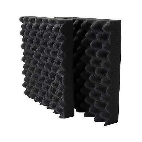 Black Egg Crate Shape Acoustic Foam