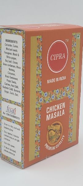 CIPRA Blended Common Chicken Masala Powder, for Cooking, Certification : FSSAI Certified