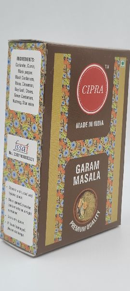 CIPRA Blended Common Garam Masala Powder, for Cooking, Certification : FSSAI Certified