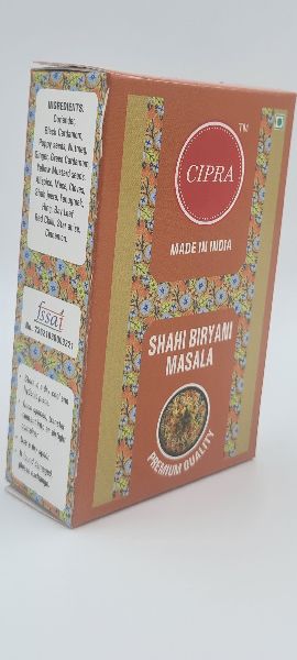 CIPRA Blended Common Shahi Biryani Masala Powder, for Cooking, Certification : FSSAI Certified