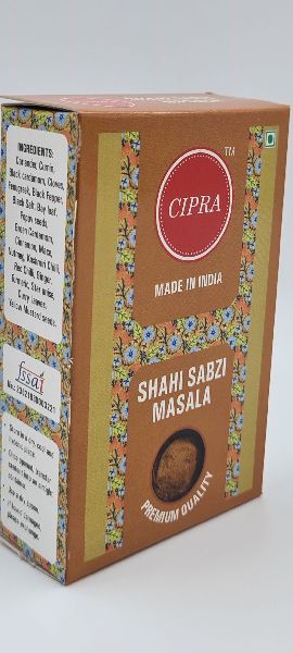 CIPRA Blended Common shahi sabzi masala powder, for Cooking, Certification : FSSAI Certified