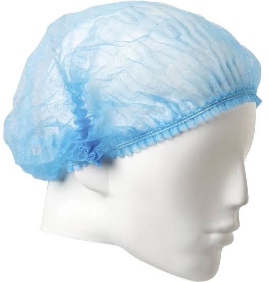 S4 Healthcare Plain disposable bouffant head cap, Feature : Comfortable, Easily Washable