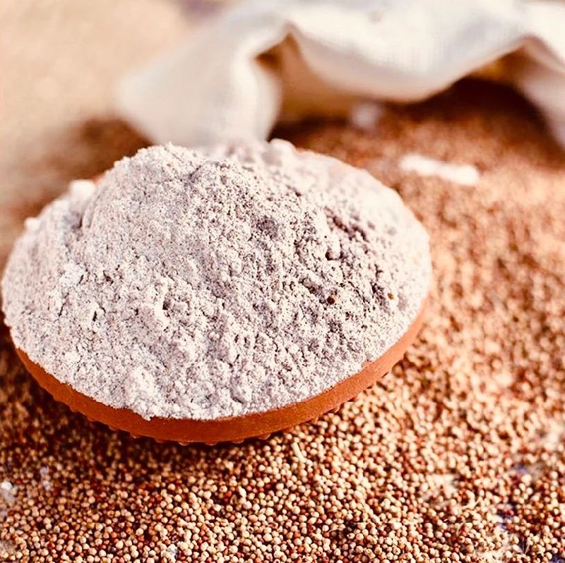 Pynkily Ragi Flour, Form : Powder