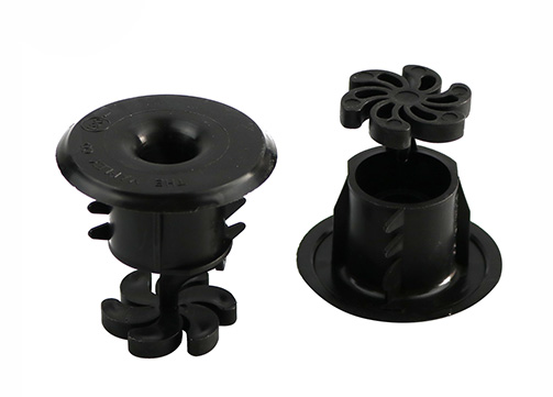 Coated Metal Cooling Tower Nozzles, for Industrial, Color : Black