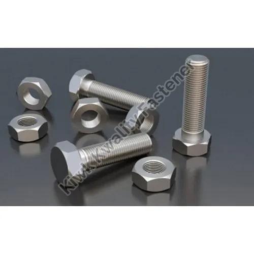 Polished Alloy 200 Nickel Fasteners, for Hardware Fitting, Size : Standard