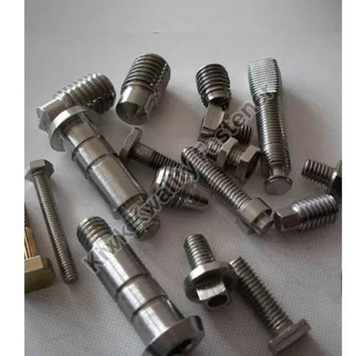 Polished Alloy 201 Nickel Fasteners, for Hardware Fitting, Size : Standard