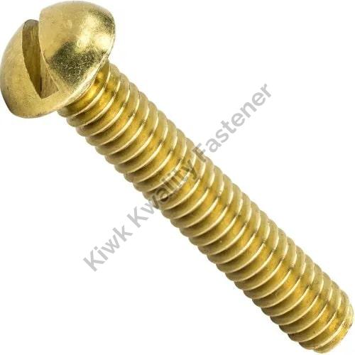 Polished Alloy C26000 Brass Fasteners, for Hardware Fitting, Size : 4 x 70 mm (Dia x W)
