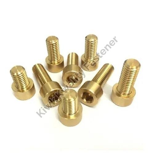 Polished Alloy C37710 Brass Fasteners, for Hardware Fitting, Size : 4 mm (Dia)