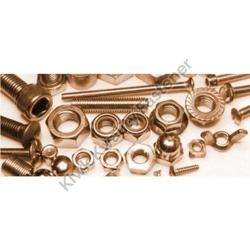 Alloy C70600 Copper Nickel Fasteners, for Hardware Fitting, Size : Standard