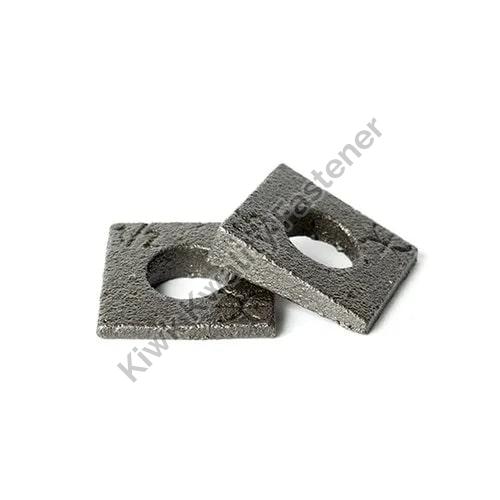 Square Polished Mild Steel Beveled Washers, for Hardware Fitting, Size : Standard