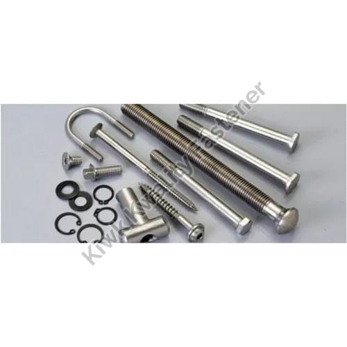 Polished Grade 7 Titanium Fasteners, for Hardware Fitting, Size : Standard