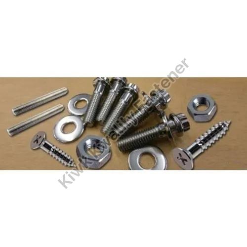 Polished Inconel 600 Fasteners, for Hardware Fitting, Size : Standard